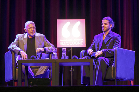 Boris Becker auf der lit.Cologne Spezial 2025