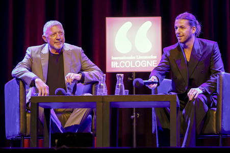 Boris Becker auf der lit.Cologne Spezial 2025
