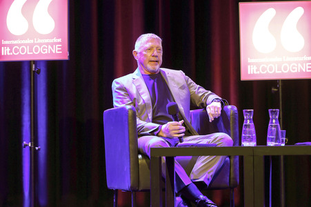 Boris Becker auf der lit.Cologne Spezial 2025
