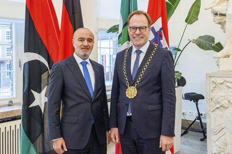 Empfang des libyschen Botschafters in Düsseldorf