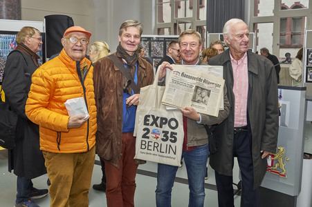 Ausstellungseröffnung '25 Jahre EXPO 2000 - Bilder einer Weltausstellung' in Hannover