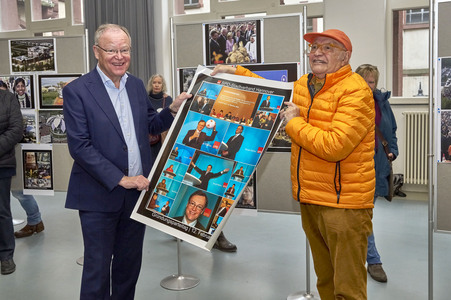 Ausstellungseröffnung '25 Jahre EXPO 2000 - Bilder einer Weltausstellung' in Hannover