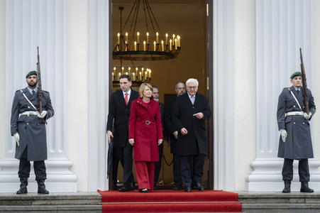 Begrüßung des Großherzogs von Luxemburg in Berlin