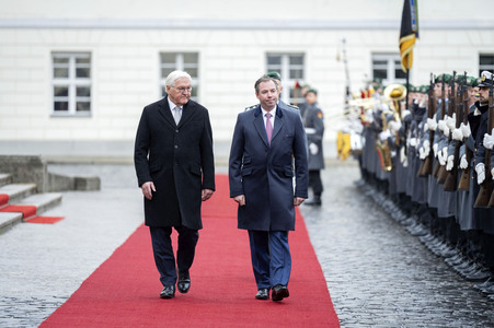Begrüßung des Großherzogs von Luxemburg in Berlin