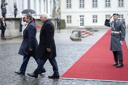 Begrüßung des Großherzogs von Luxemburg in Berlin