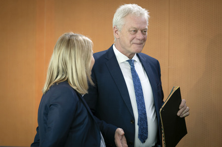 21. Kabinettssitzung des Bundeskabinetts in Berlin