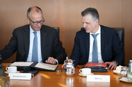 21. Kabinettssitzung des Bundeskabinetts in Berlin