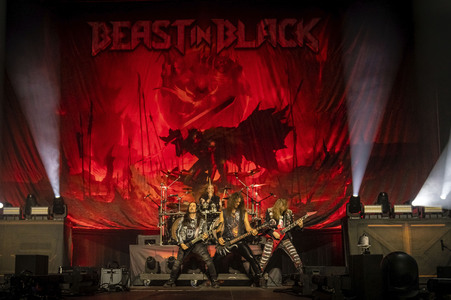 Konzert von Beast in Black in Hambung