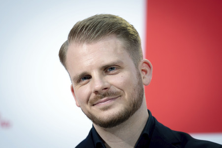 Pressekonferenz mit dem SPD-Generalsekretär in Berlin