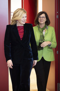 Empfang zum Gespräch zwischen der Bundestagspräsidentin und der Präsidentin des Bayerischen Landtags in Berlin