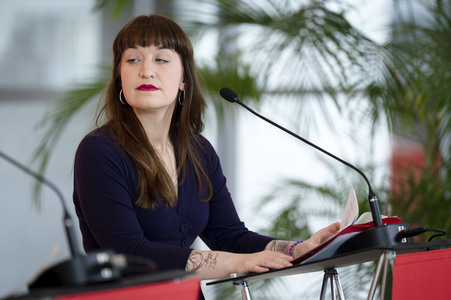 Fraktionssitzung der Bundestagsfraktion der Partei Die Linke in Berlin