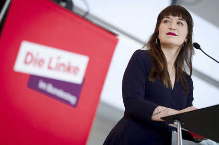 Fraktionssitzung der Bundestagsfraktion der Partei Die Linke in Berlin