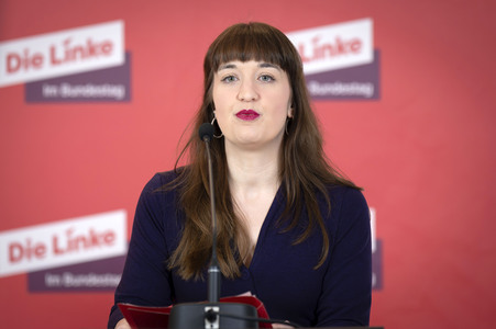 Fraktionssitzung der Bundestagsfraktion der Partei Die Linke in Berlin