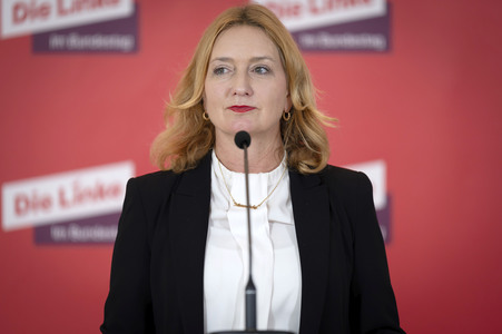 Fraktionssitzung der Bundestagsfraktion der Partei Die Linke in Berlin