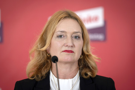 Fraktionssitzung der Bundestagsfraktion der Partei Die Linke in Berlin