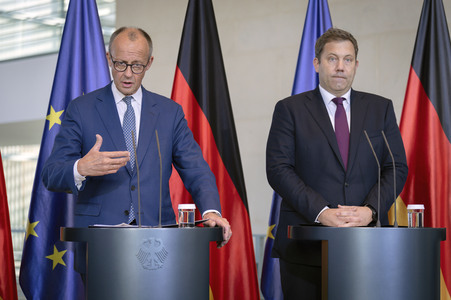 Pressestatement im Anschluss an den Stahlgipfel in Berlin