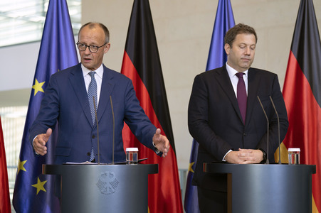 Pressestatement im Anschluss an den Stahlgipfel in Berlin