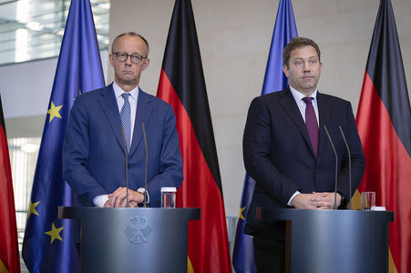 Pressestatement im Anschluss an den Stahlgipfel in Berlin