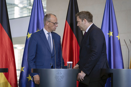 Pressestatement im Anschluss an den Stahlgipfel in Berlin