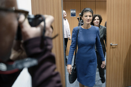 Pressekonferenz des BSW in Berlin