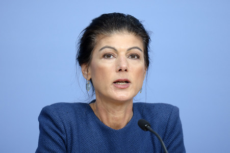 Pressekonferenz des BSW in Berlin