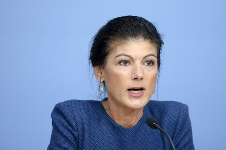 Pressekonferenz des BSW in Berlin