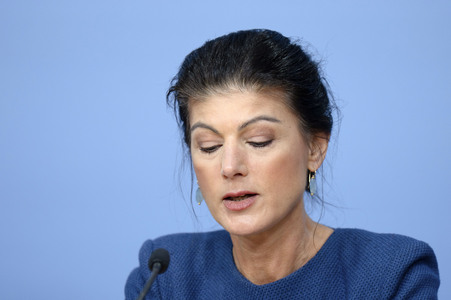 Pressekonferenz des BSW in Berlin