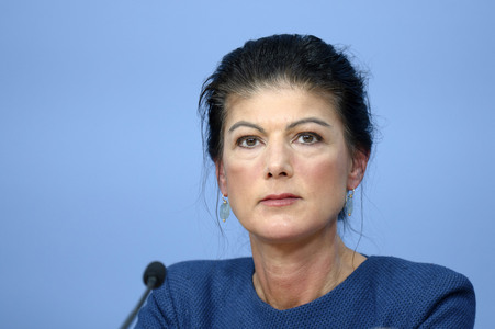 Pressekonferenz des BSW in Berlin