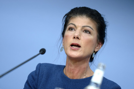 Pressekonferenz des BSW in Berlin