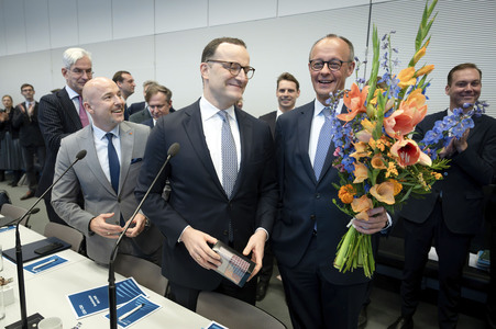 Fraktionssitzung der CDU/CSU-Bundestagsfraktion in Berlin