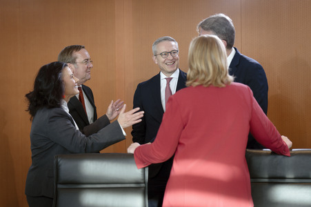 23. Kabinettssitzung des Bundeskabinetts in Berlin