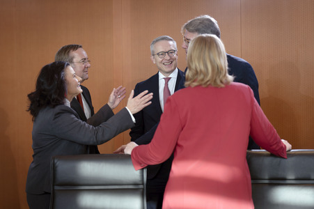 23. Kabinettssitzung des Bundeskabinetts in Berlin