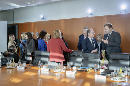 23. Kabinettssitzung des Bundeskabinetts in Berlin