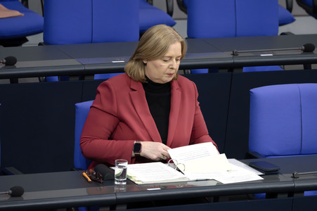 39. Sitzung des Deutschen Bundestages in Berlin