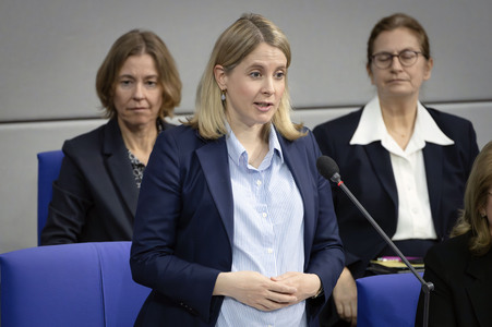 39. Sitzung des Deutschen Bundestages in Berlin