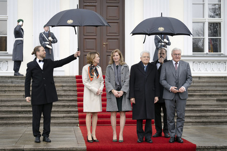 Besuch des Präsidenten der Italienischen Republik in Berlin