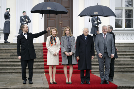 Besuch des Präsidenten der Italienischen Republik in Berlin