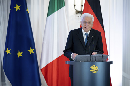 Besuch des Präsidenten der Italienischen Republik in Berlin