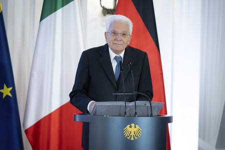 Besuch des Präsidenten der Italienischen Republik in Berlin