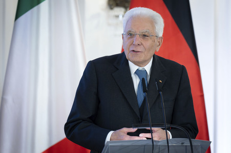 Besuch des Präsidenten der Italienischen Republik in Berlin