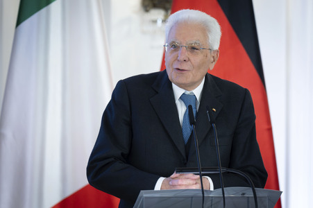 Besuch des Präsidenten der Italienischen Republik in Berlin