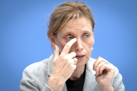 Bundespressekonferenz 'Aktuelle Herausforderungen beim Kinder- und Jugendschutz in der digitalen Welt' in Berlin