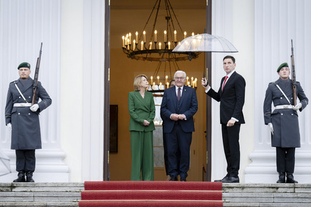 Begrüßung der Kronprinzessin Victoria von Schweden in Berlin