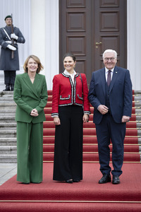 Begrüßung der Kronprinzessin Victoria von Schweden in Berlin