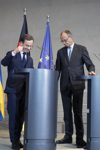 Unterzeichnung der deutsch-schwedischen Innovationspartnerschaft in Berlin