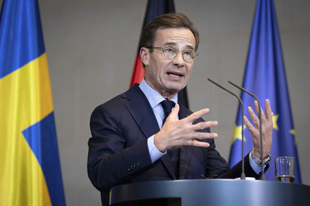 Unterzeichnung der deutsch-schwedischen Innovationspartnerschaft in Berlin