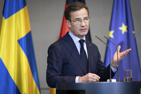 Unterzeichnung der deutsch-schwedischen Innovationspartnerschaft in Berlin