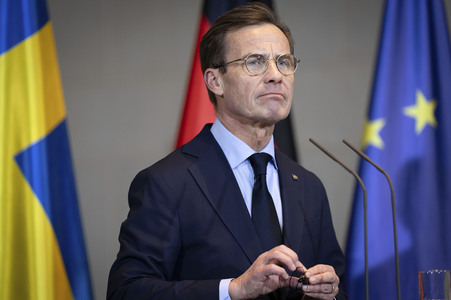 Unterzeichnung der deutsch-schwedischen Innovationspartnerschaft in Berlin