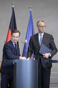 Unterzeichnung der deutsch-schwedischen Innovationspartnerschaft in Berlin