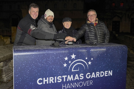 Eröffnung des Christmas Garden 2025 in Hannover